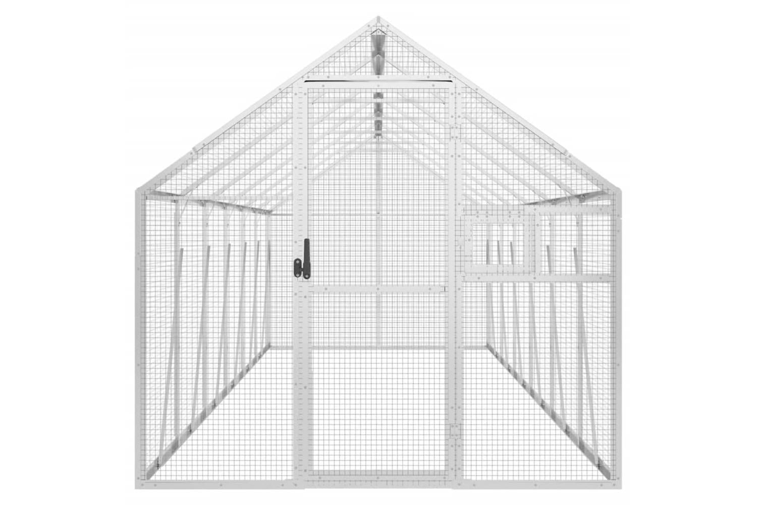 Aviary Silver 179x6x185 M Aluminium-3