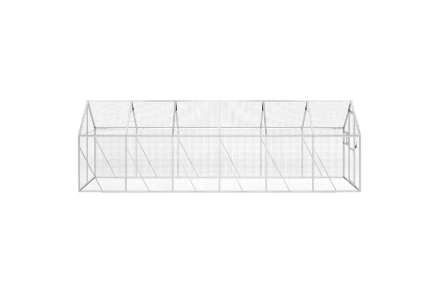 Aviary Silver 179x6x185 M Aluminium-4