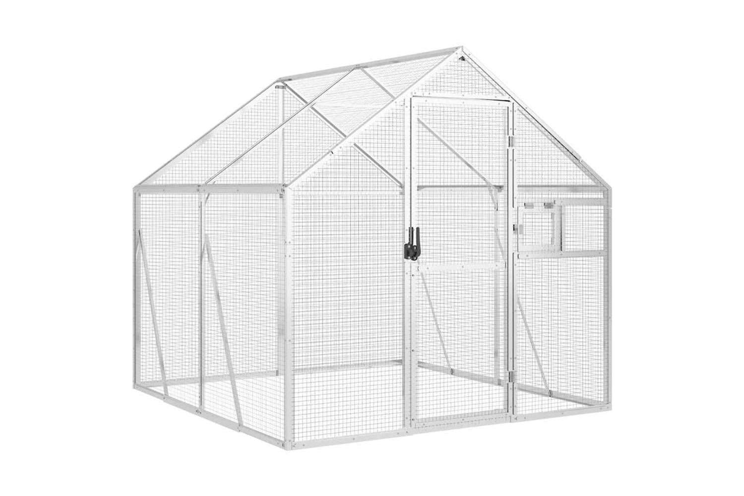 Aviary Silver 179x2x185 M Aluminium-2