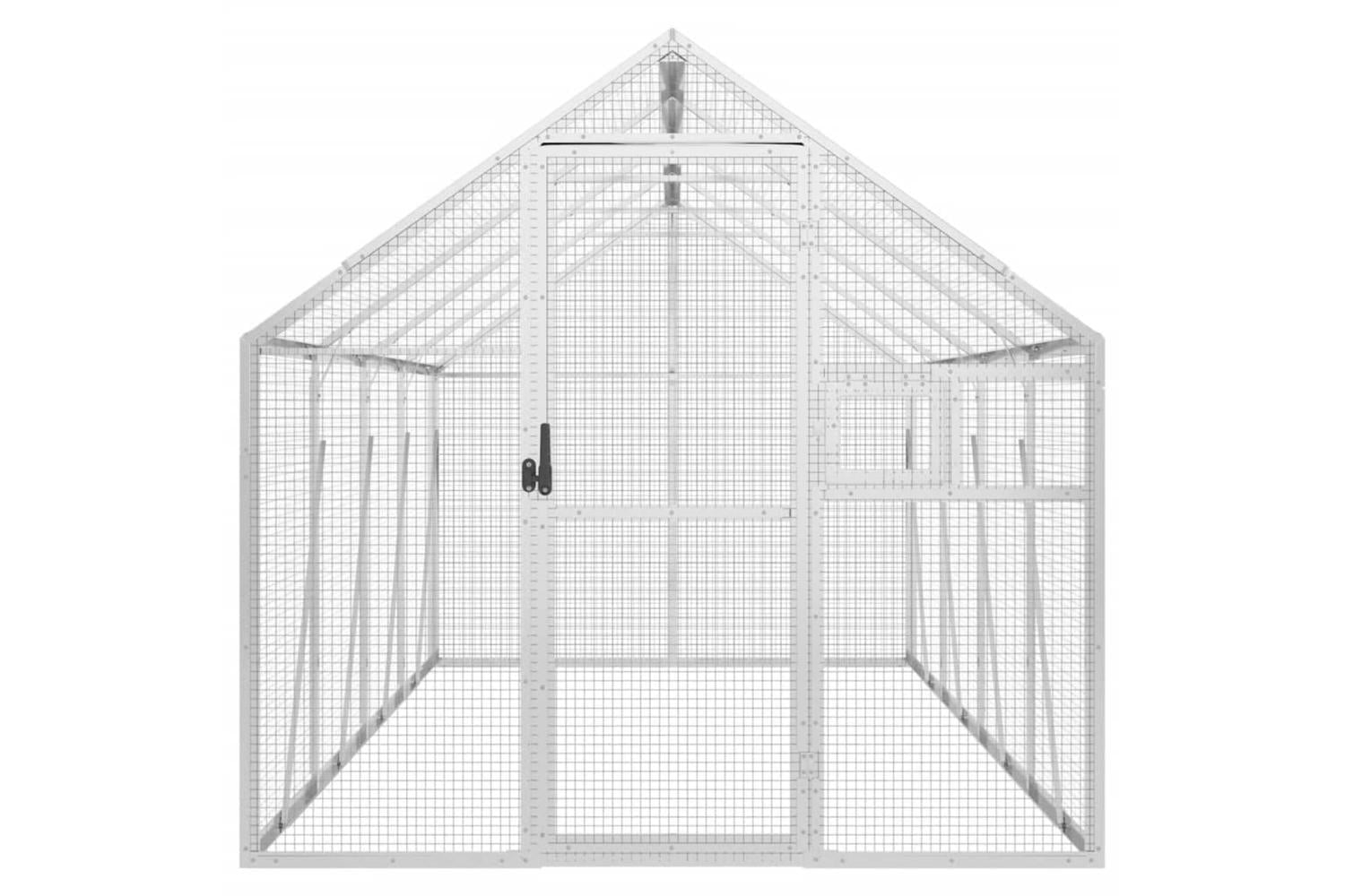 Aviary Silver 179x4x185 M Aluminium-3