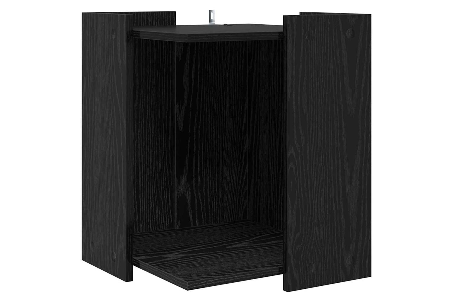 Cat Litter Box Enclosure Black Oak 42 X 42 X 51 Cm-2