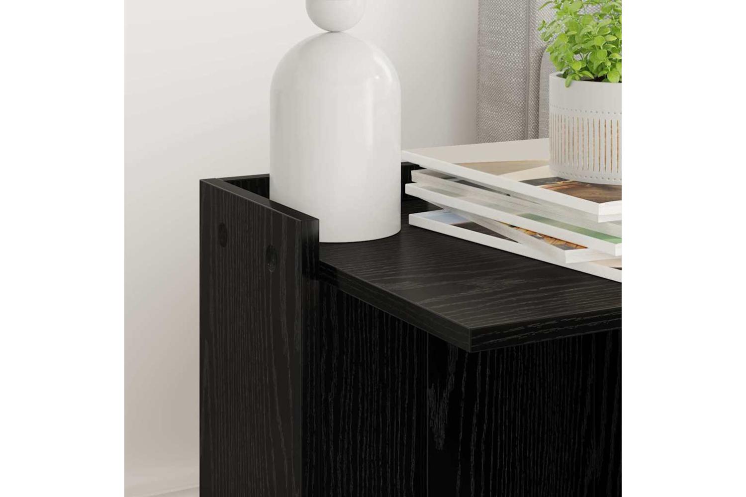 Cat Litter Box Enclosure Black Oak 42 X 42 X 51 Cm-4