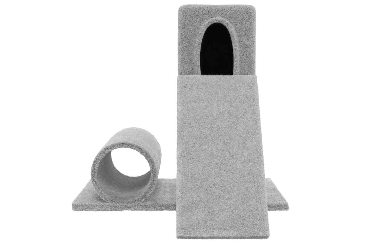 Cat Tree With Sisal Scratching Post Light Grey 59 Cm-3