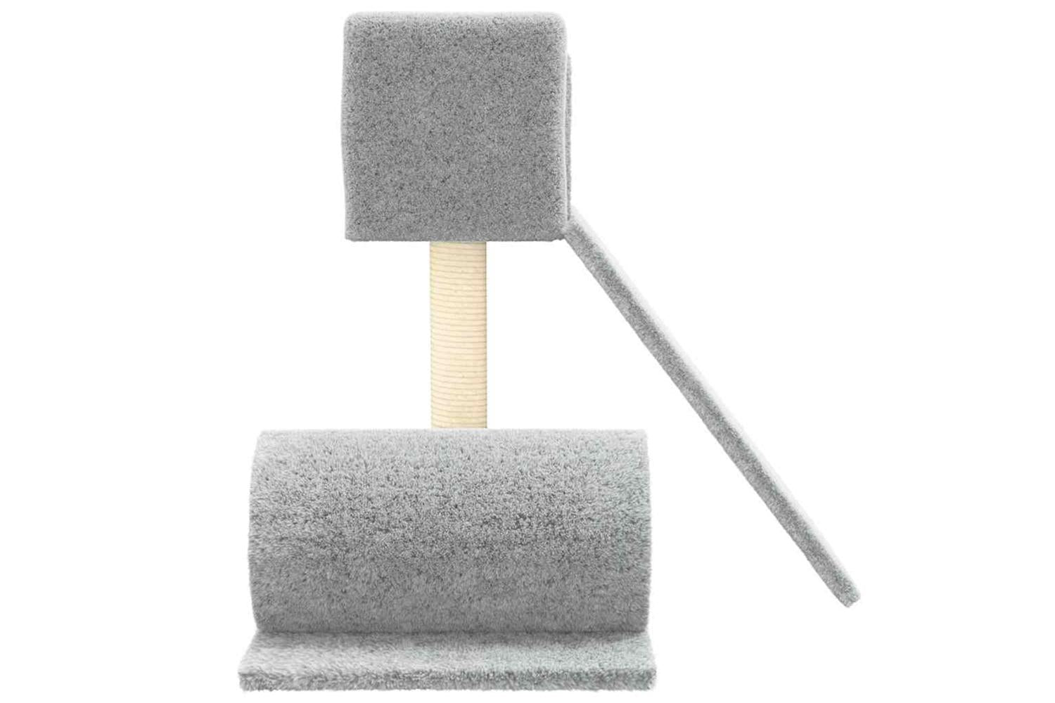 Cat Tree With Sisal Scratching Post Light Grey 59 Cm-4