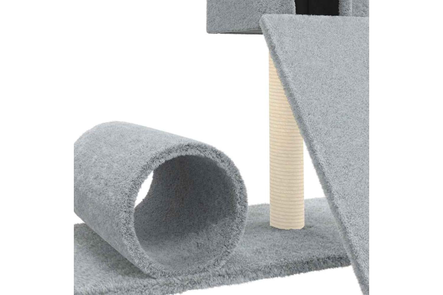 Cat Tree With Sisal Scratching Post Light Grey 59 Cm-6