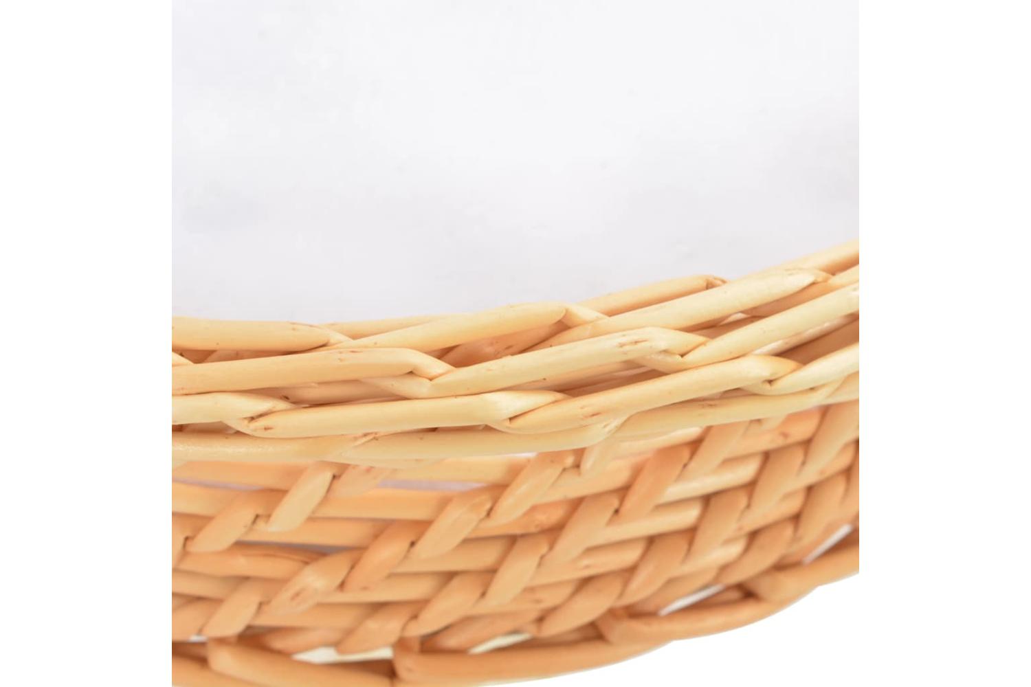Cat Tree With Sisal Scratching Post Natural Willow Wood-5