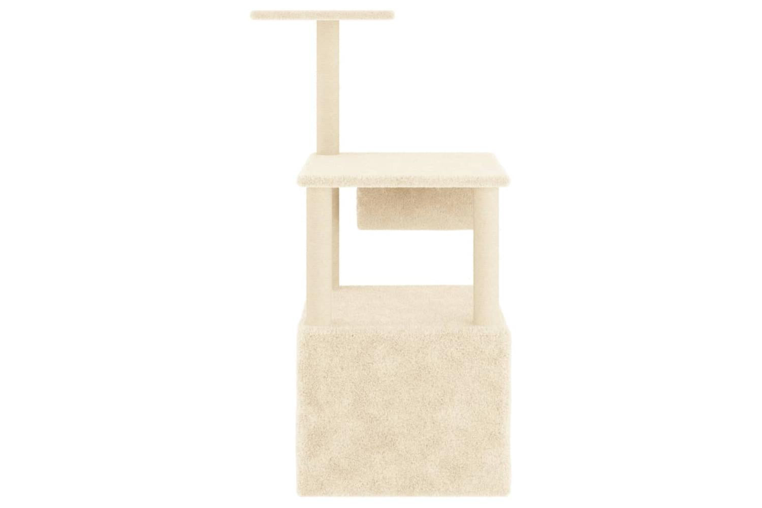 Cat Tree With Sisal Scratching Posts Cream 1095 Cm-4