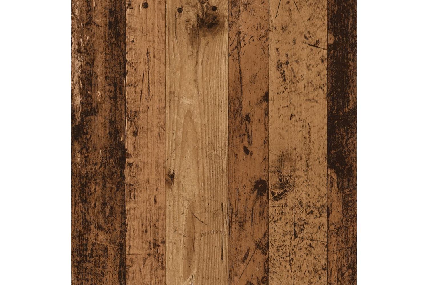 Cat Litter Box Enclosure Old Wood 80x50x45 Cm Engineered Wood-10