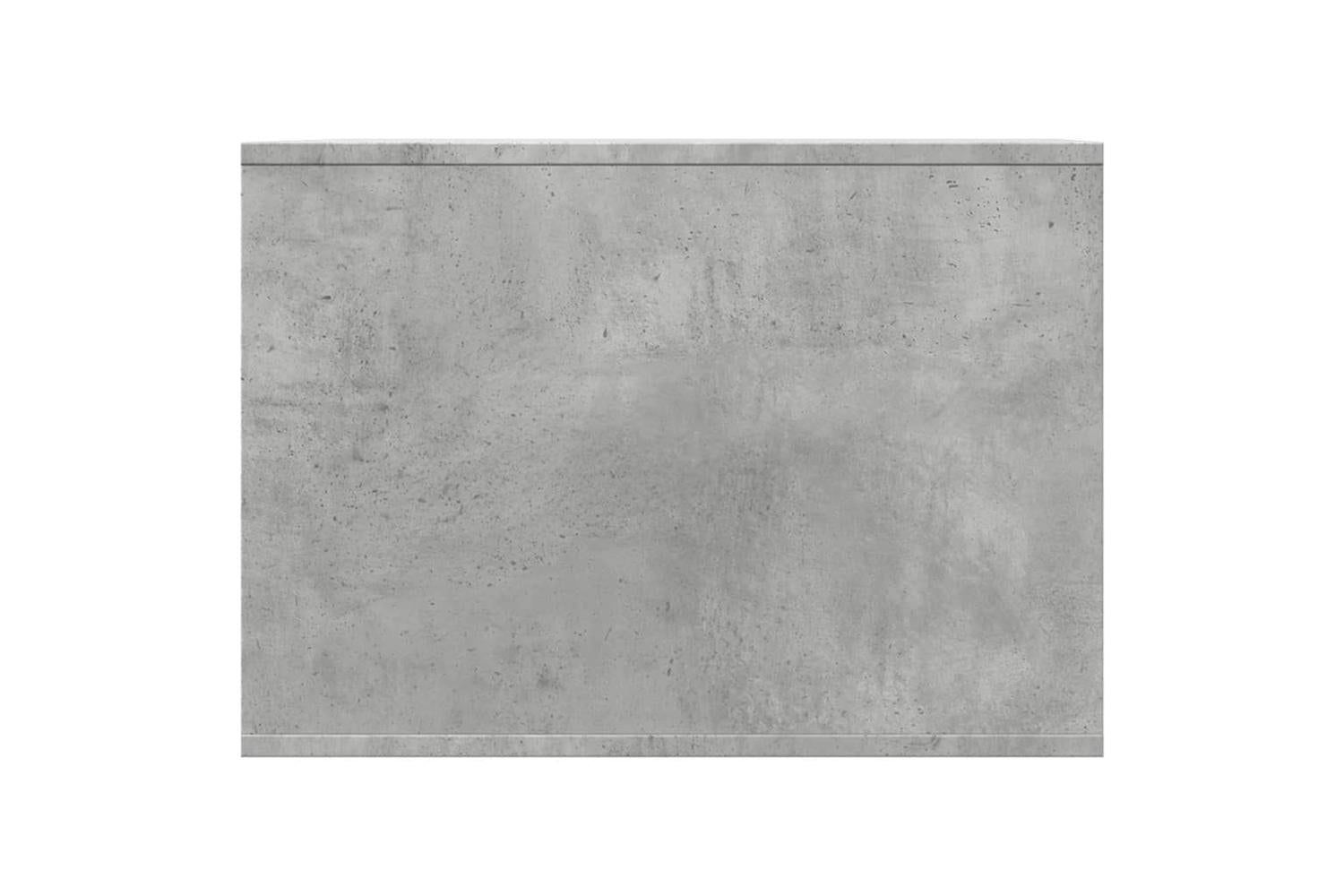 Cat Litter Box Enclosure Concrete Grey 47x59x42 Cm Engineered Wood-5
