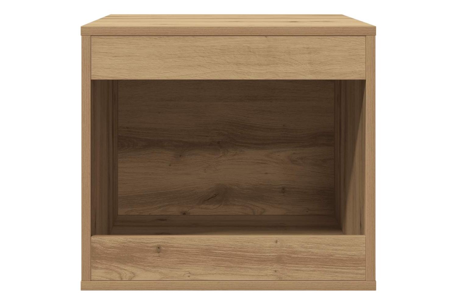Cat Litter Box Enclosure Artisian Oak 47x59x42 Cm Engineered Wood-4