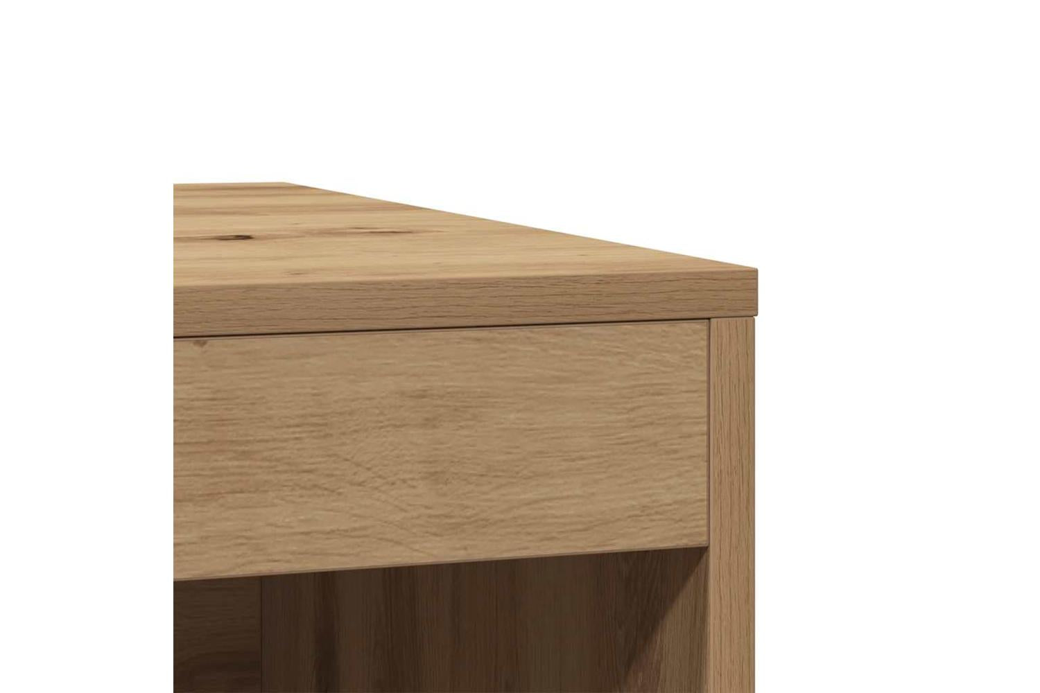 Cat Litter Box Enclosure Artisian Oak 47x59x42 Cm Engineered Wood-7
