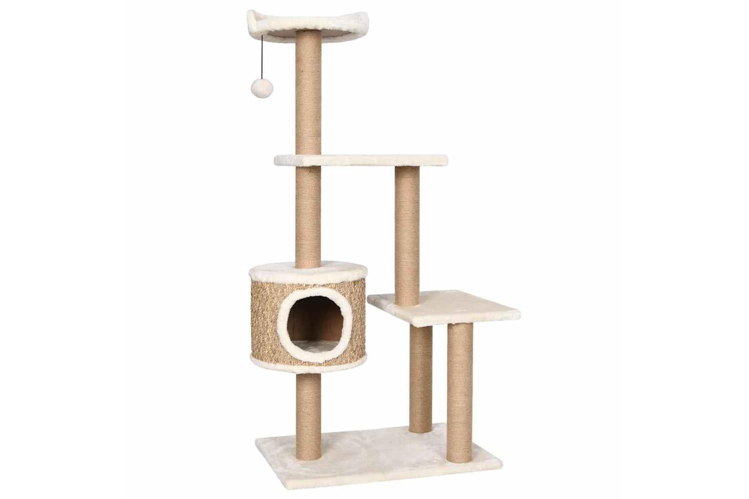 Cat Tree With Scratching Post 123cm Seagrass-2