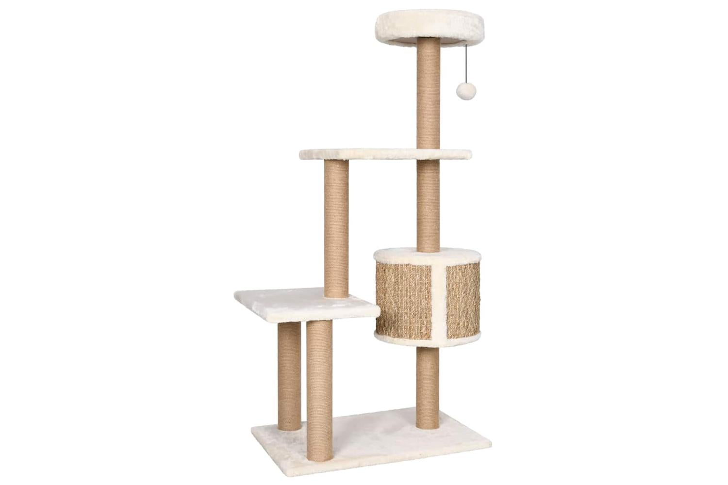 Cat Tree With Scratching Post 123cm Seagrass-5