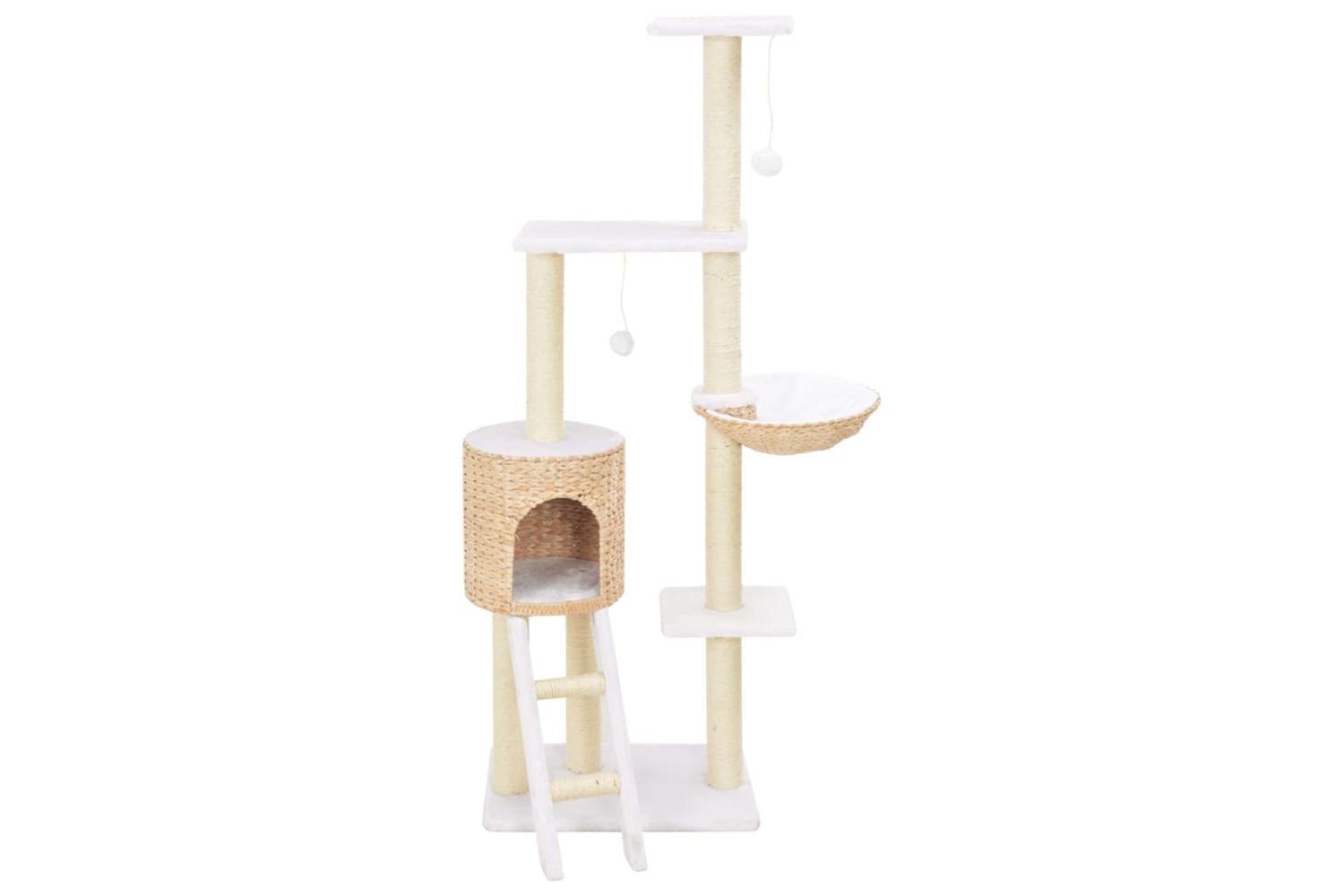 Cat Tree With Sisal Scratching Post Seagrass-2