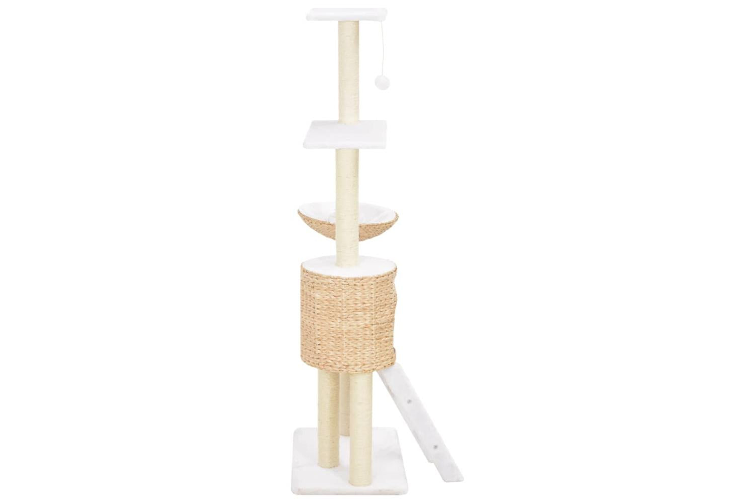 Cat Tree With Sisal Scratching Post Seagrass-3