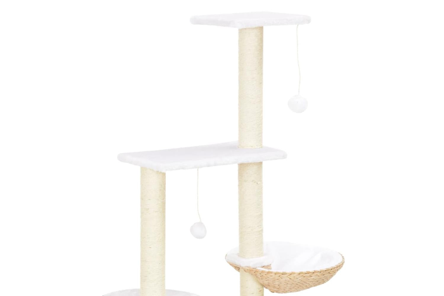 Cat Tree With Sisal Scratching Post Seagrass-4