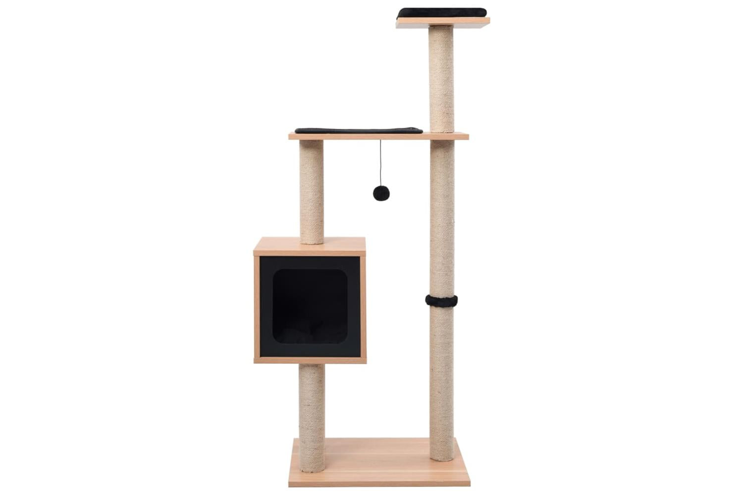 Cat Tree With Sisal Scratching Mat 123 Cm-2