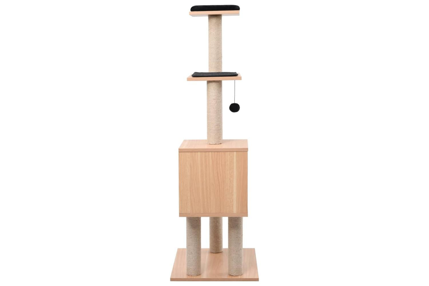 Cat Tree With Sisal Scratching Mat 123 Cm-3
