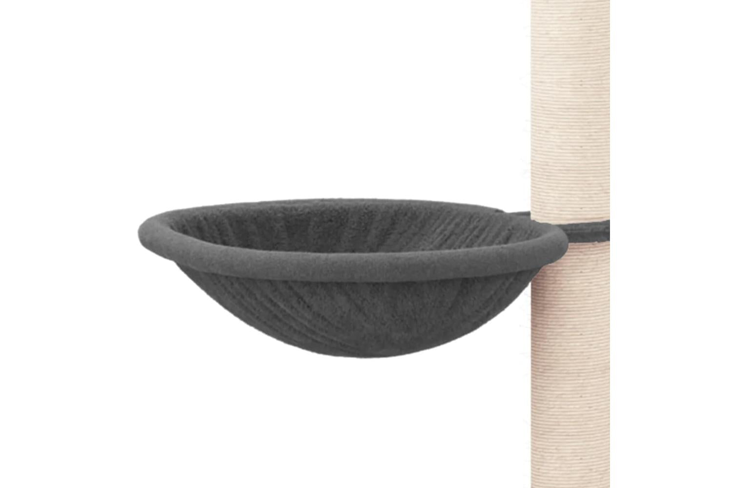 Cat Tree With Sisal Scratching Posts Dark Grey 945 Cm-6