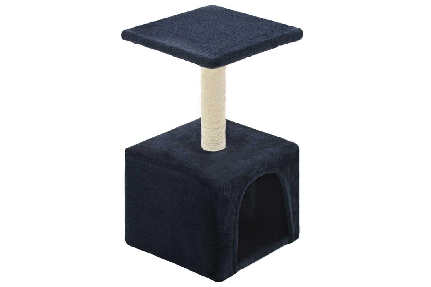 Cat Tree With Sisal Scratching Post 55 Cm Dark Blue-2