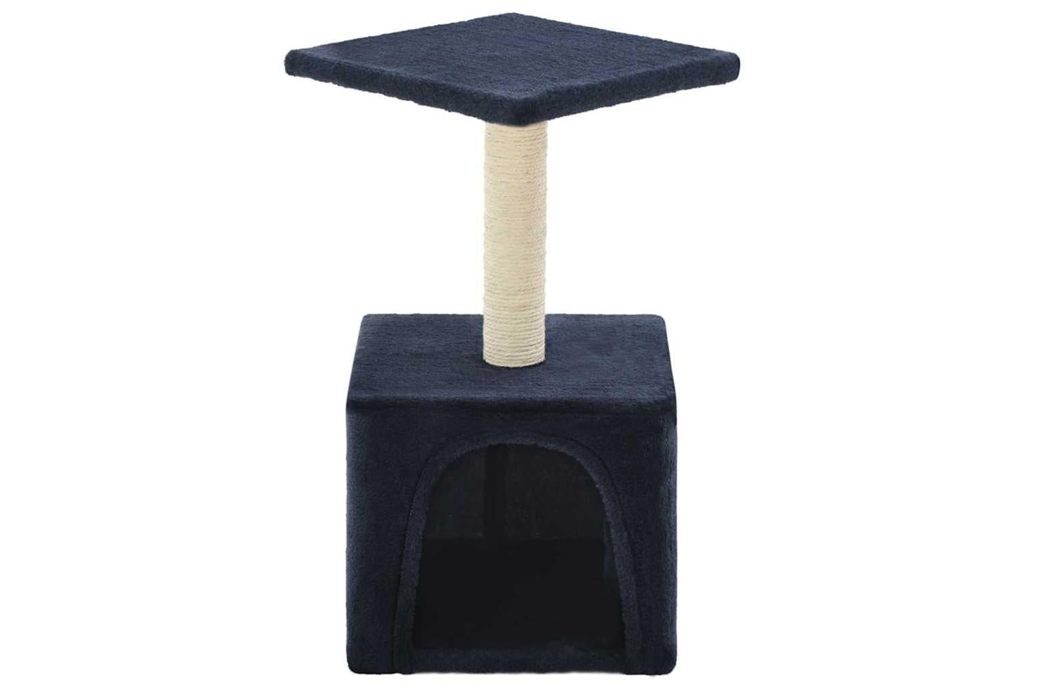 Cat Tree With Sisal Scratching Post 55 Cm Dark Blue-3
