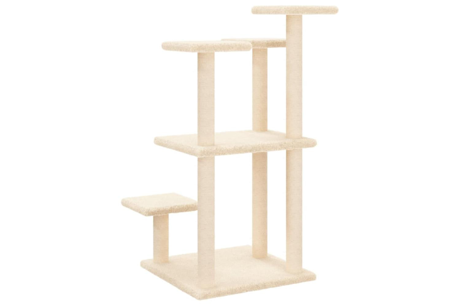 Cat Scratching Posts With Platforms Cream 985 Cm-6