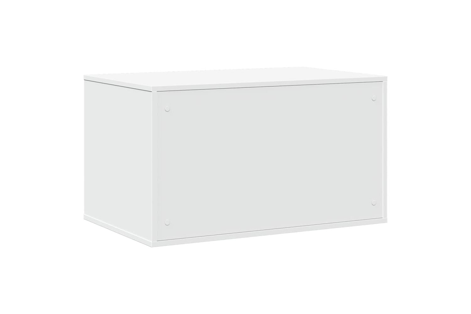 Cat Litter Box Enclosure White 80x50x45 Cm Engineered Wood-7