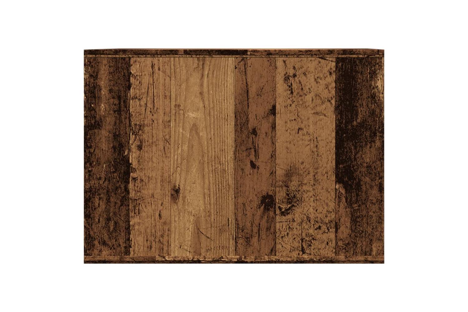 Cat Litter Box Enclosure Old Wood 47x59x42 Cm Engineered Wood-5