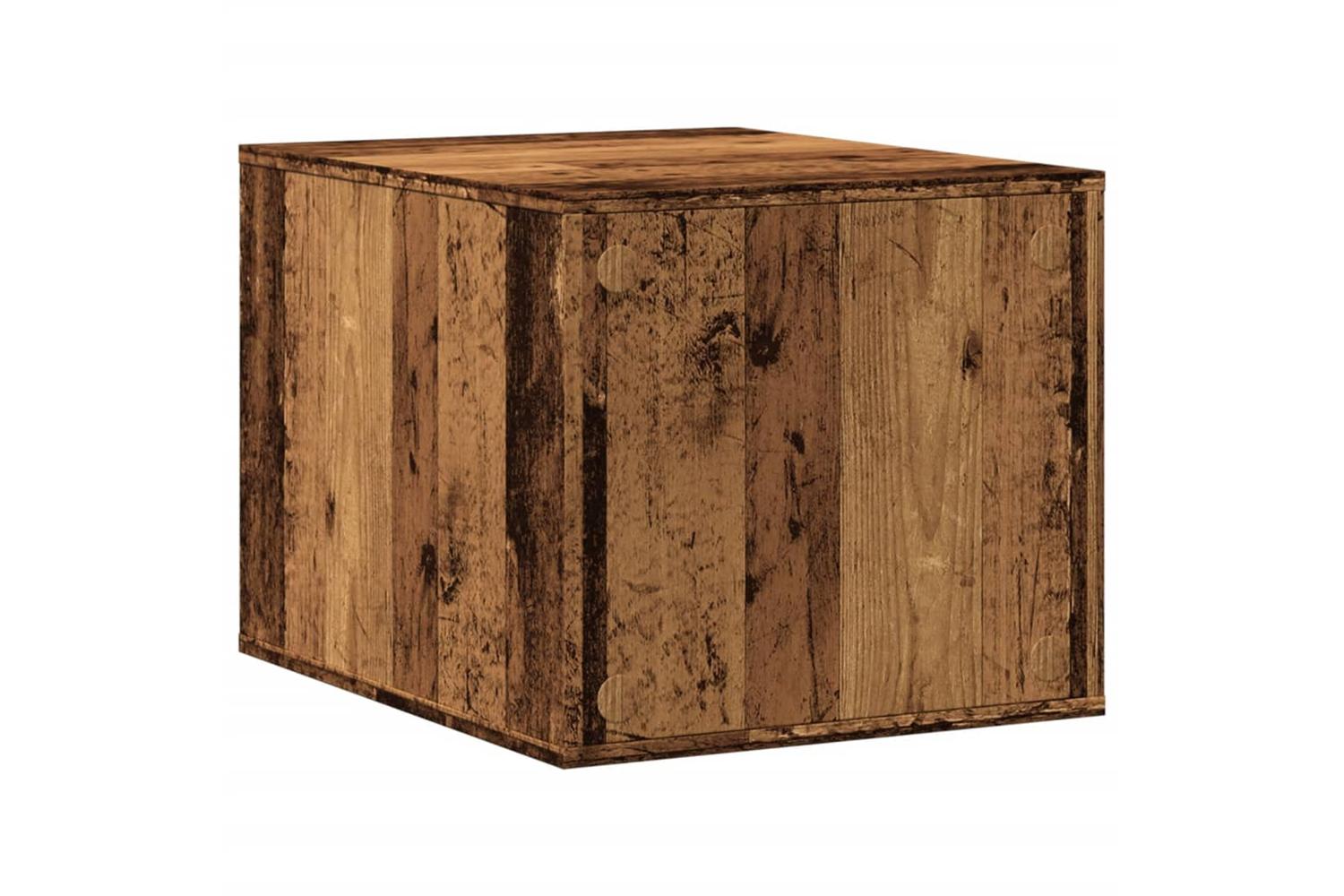Cat Litter Box Enclosure Old Wood 47x59x42 Cm Engineered Wood-6