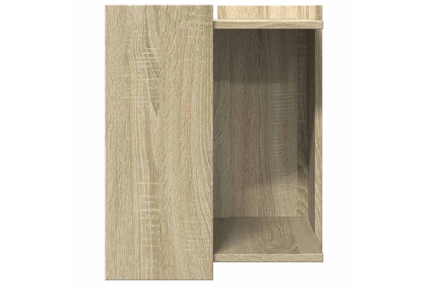 Cat Litter Box Enclosure Sonoma Oak 42x42x51 Cm Engineered Wood-5
