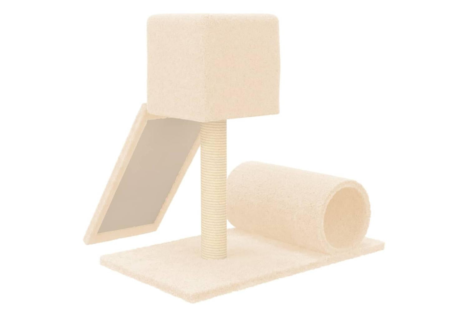 Cat Tree With Sisal Scratching Post Cream 59 Cm-5