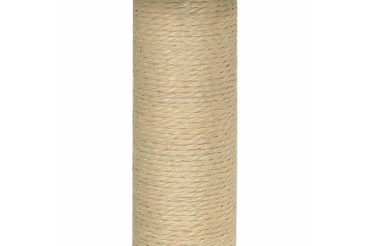 Cat Tree With Sisal Scratching Post Light Grey 74 Cm-7