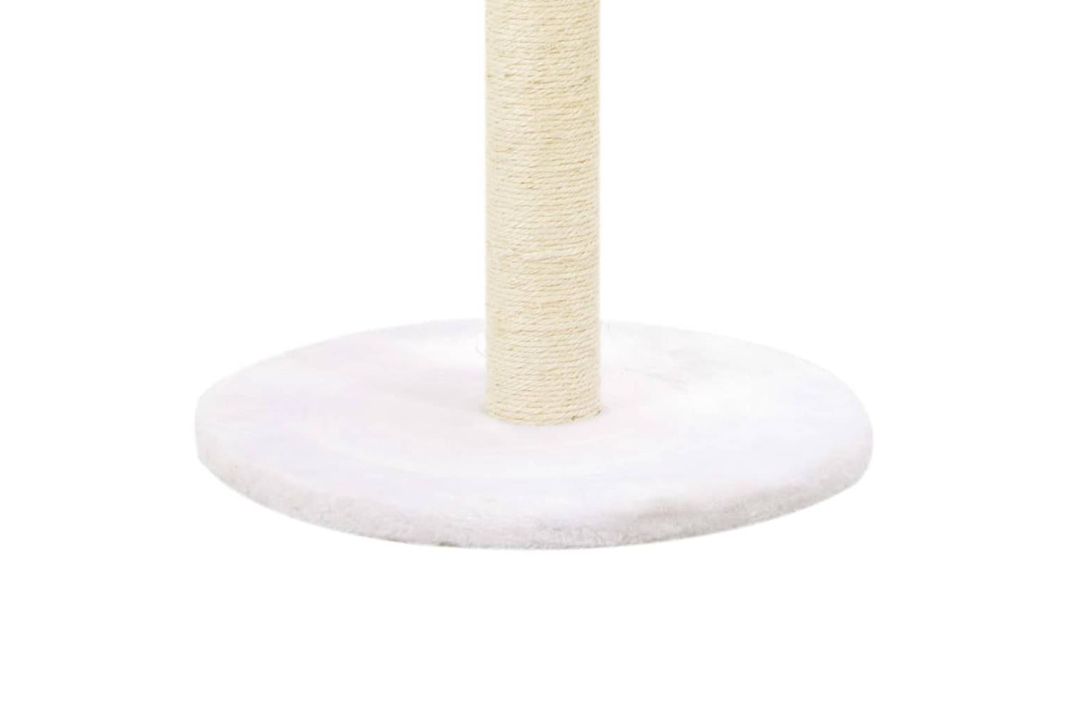 Cat Tree With Sisal Scratching Post Natural Willow Wood-5