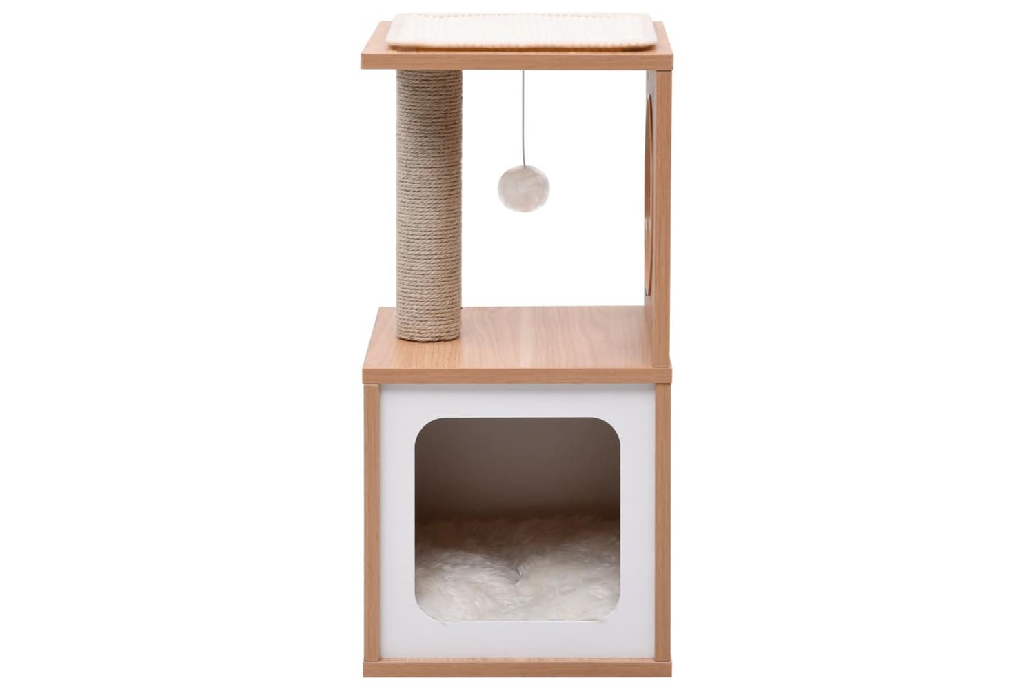 Cat Tree With Sisal Scratching Mat 60 Cm-2