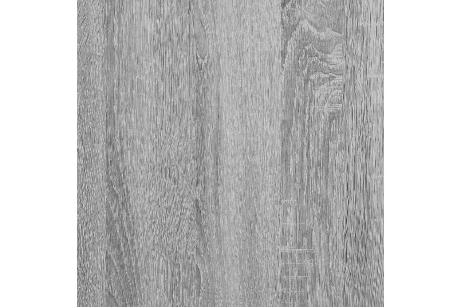 Cat Litter Box Enclosure Grey Sonoma 60x40x40 Cm Engineered Wood-10