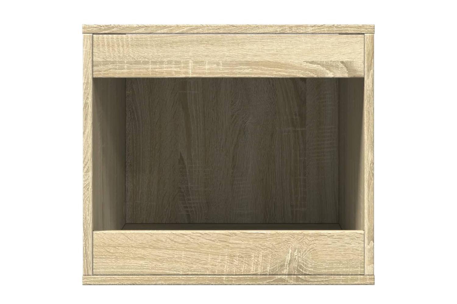 Cat Litter Box Enclosure Sonoma Oak 47x59x42 Cm Engineered Wood-4