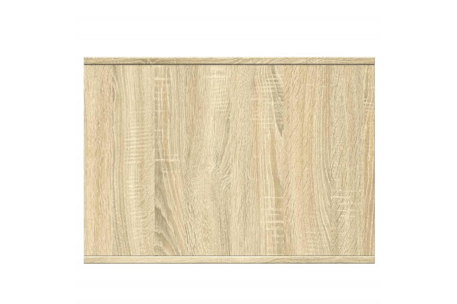 Cat Litter Box Enclosure Sonoma Oak 47x59x42 Cm Engineered Wood-5