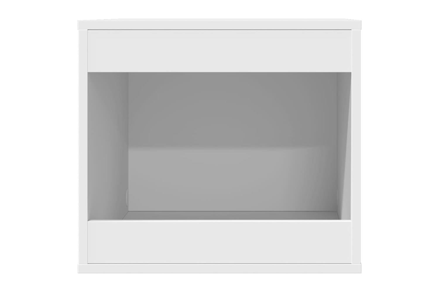 Cat Litter Box Enclosure White 47x59x42 Cm Engineered Wood-4