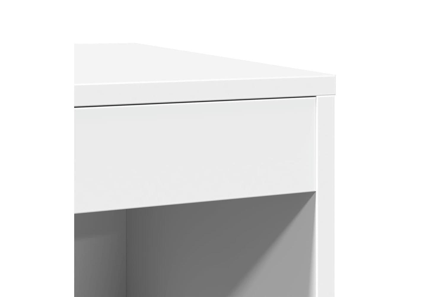 Cat Litter Box Enclosure White 47x59x42 Cm Engineered Wood-7