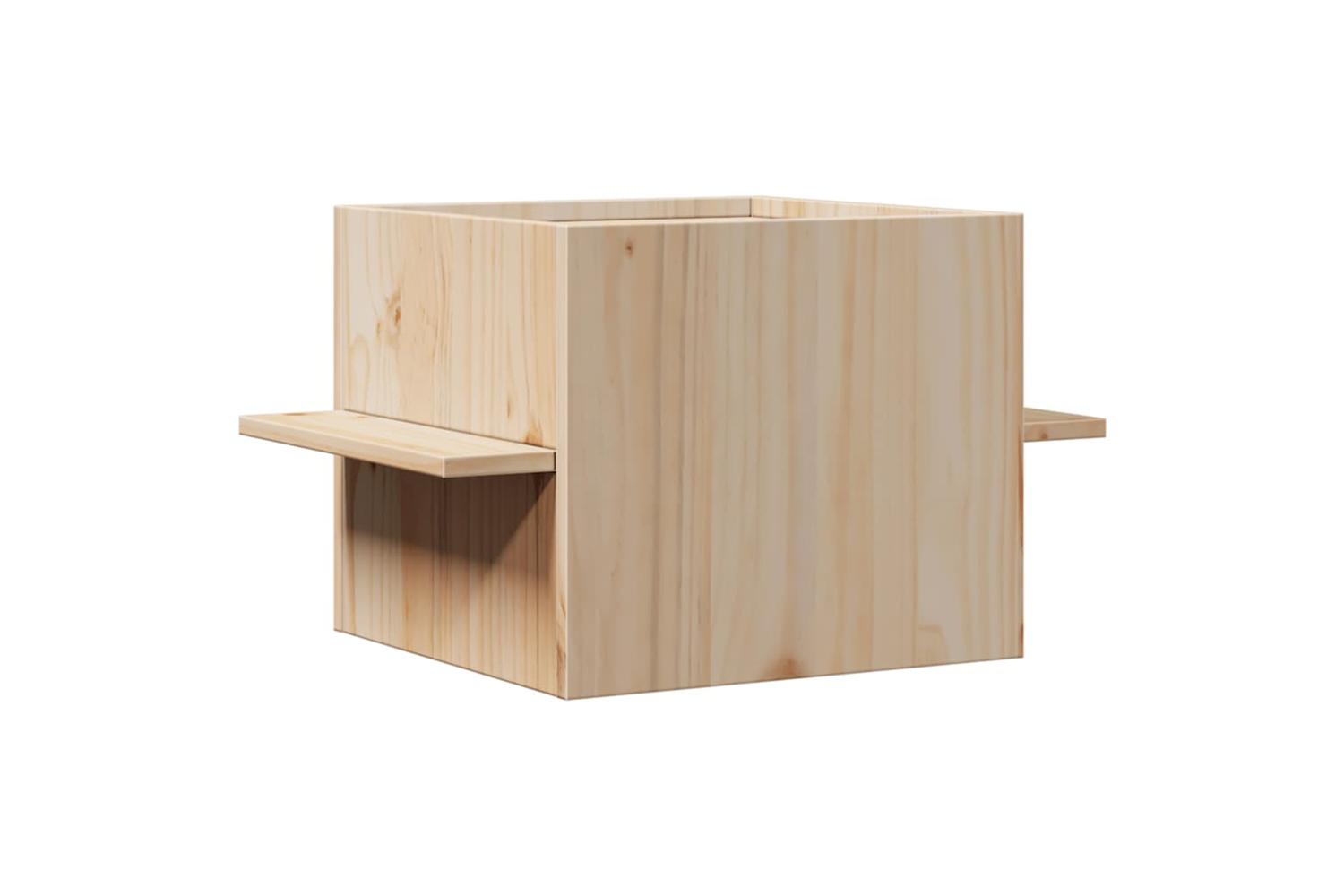 Cat House 51x35x30 Cm Solid Wood Pine-5