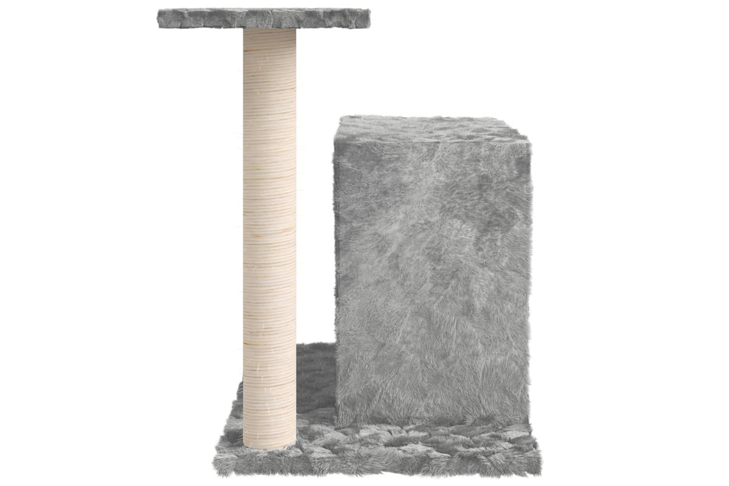 Cat Tree With Sisal Scratching Post Light Grey 51 Cm-4