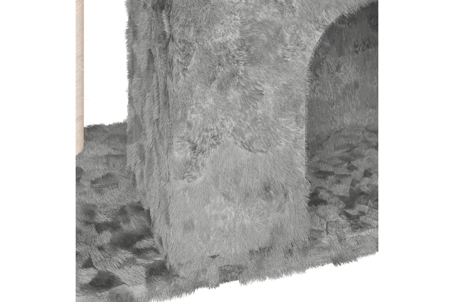 Cat Tree With Sisal Scratching Post Light Grey 51 Cm-6