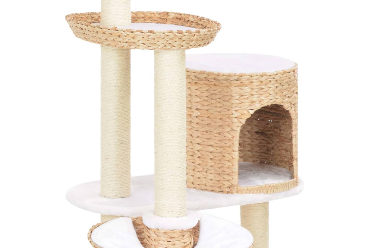 Cat Tree With Sisal Scratching Post Seagrass-4