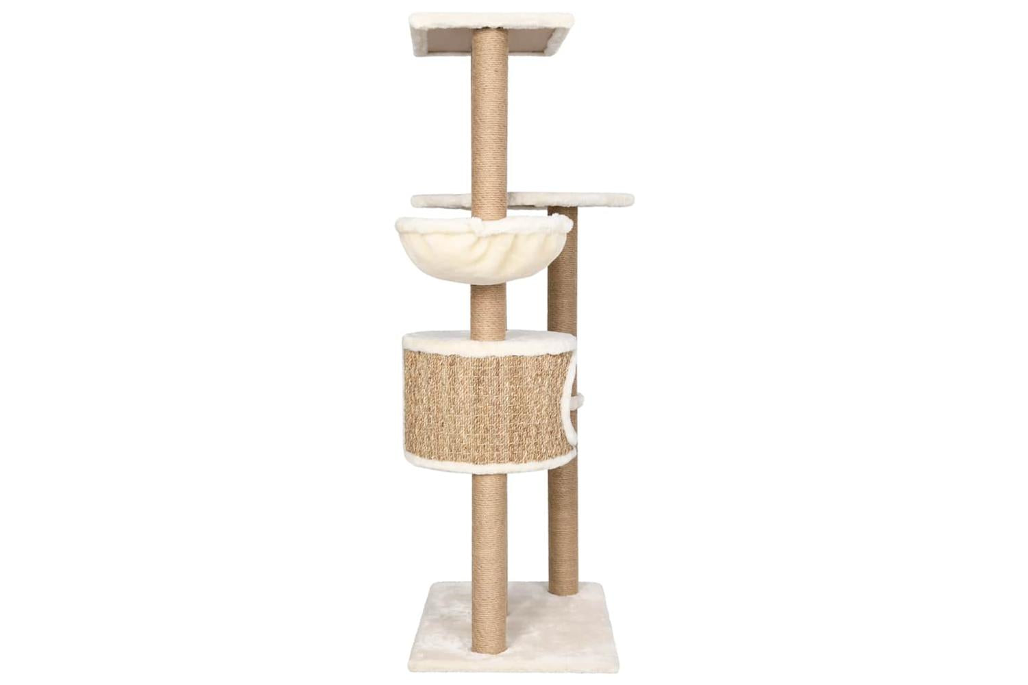 Cat Tree With Scratching Post 126cm Seagrass-4