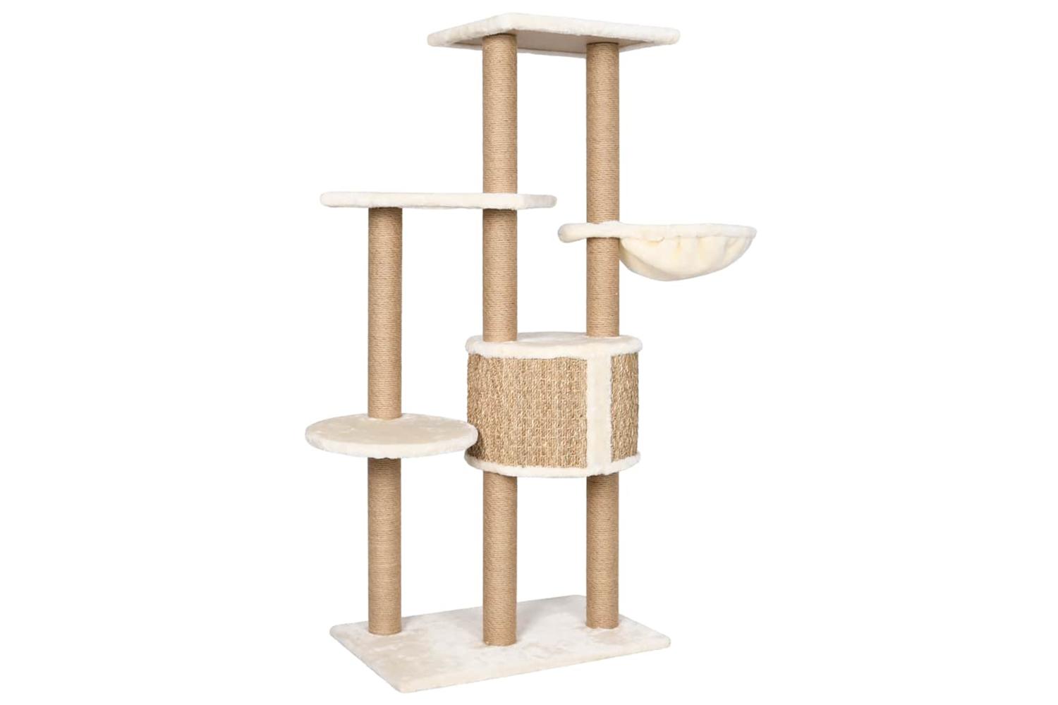 Cat Tree With Scratching Post 126cm Seagrass-5