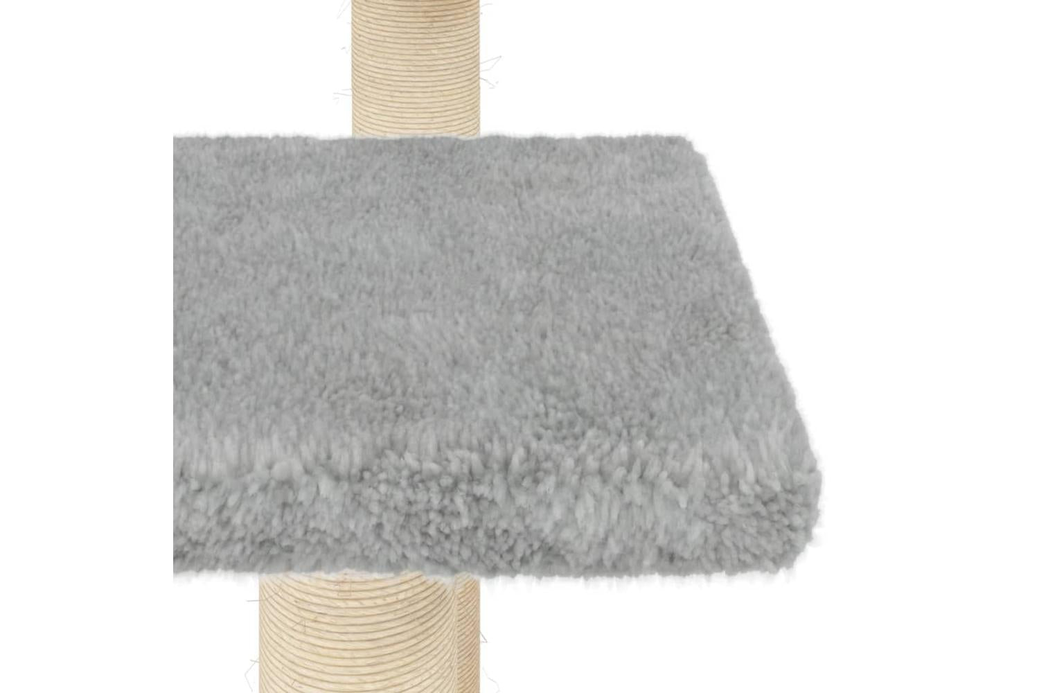 Cat Scratching Posts With Platforms Light Grey 985 Cm-7