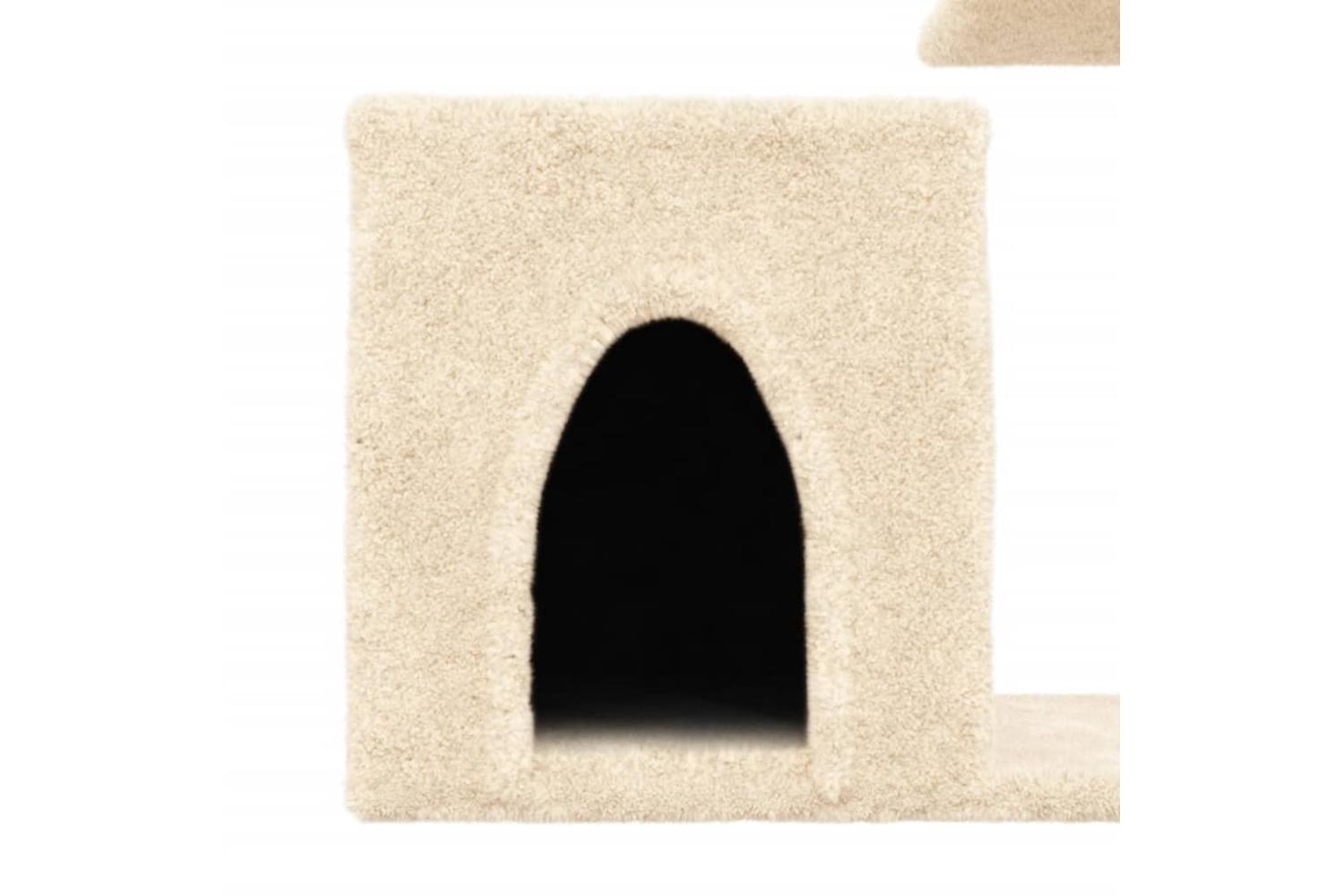 Cat Tree With Sisal Scratching Posts Cream 505 Cm-7