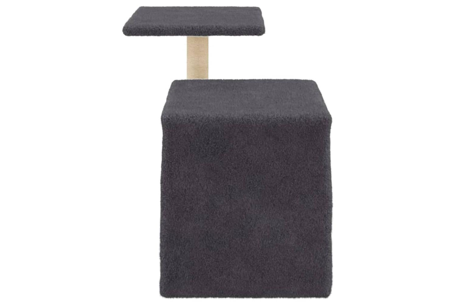Cat Tree With Sisal Scratching Posts Dark Grey 505 Cm-5