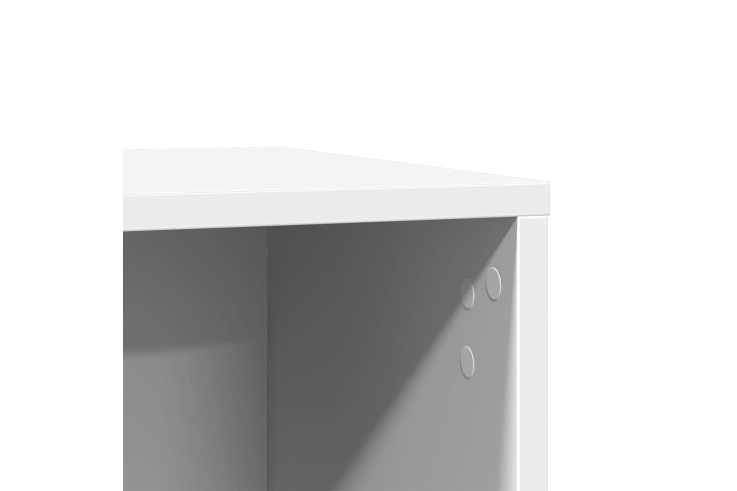 Cat Litter Box Enclosure White 60x40x40 Cm Engineered Wood-9