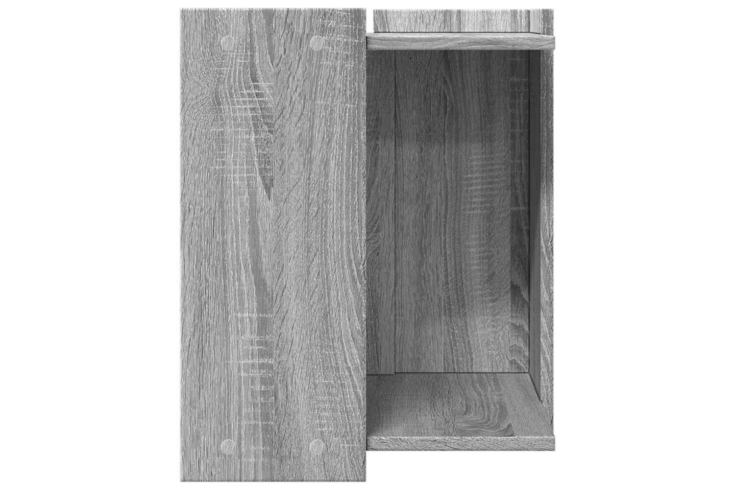 Cat Litter Box Enclosure Grey Sonoma 42x42x51 Cm Engineered Wood-5